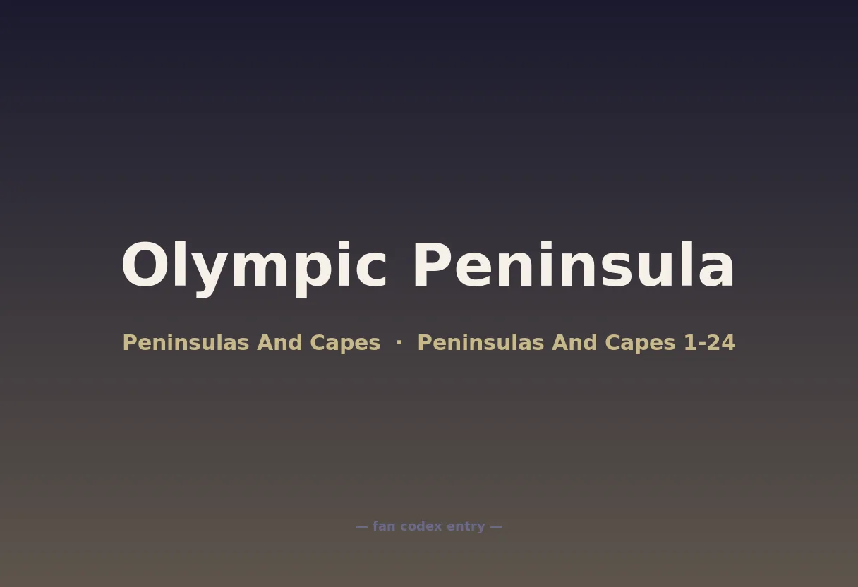 Olympic Peninsula